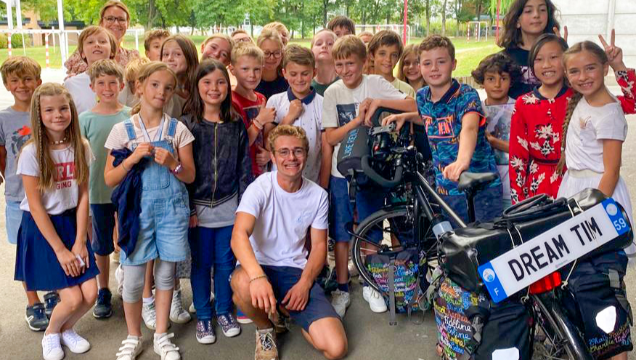 20 000 km à vélo vers l'Afrique du Sud : bonne route à Timothée !